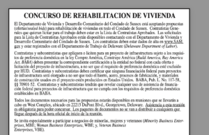 CONCURSO DE REHABILITACION DE VIVIENDA